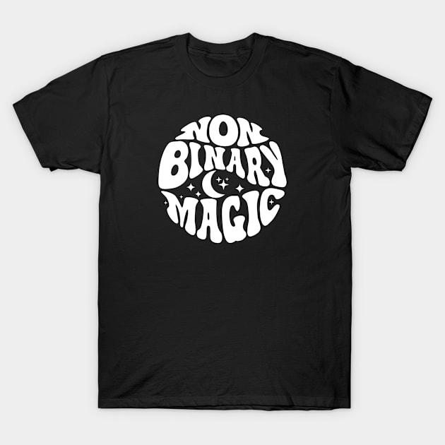 Nonbinary Magic Pride T-Shirt by Pridish